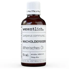 wesentlich. Wacholderbeere - ätherisches Öl von wesentlich. 50 ml