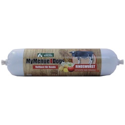 MyMenue4Dogs Hundefutter Rindswurst 75 g