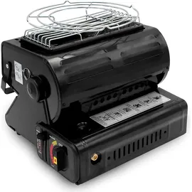 qivee Gasheizung 2In1 Gasheizer Heizgerät Tragbare Camping Butan Infrarot