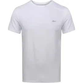 Reebok Unterhemd "Clancy", Herren, Gr. L (48), N-Gr, schwarz-weiß (schwarz, weiß), Stoff, Obermaterial: 92% Polyester, 8% Elasthan, unifarben, körpernah, Rundhals, Unterhemden Unterhemd, Kurzarm, mit Logo, basic, atmungsaktiv, bequem, Rundhalsausschnitt