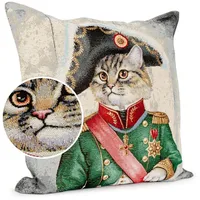 ANRO Kissenbezug Dekokissen Kissen Sofakissen Kissenbezüge Kissenhülle Gobelin Napoleon