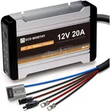 Eco-worthy - Ladebooster 12V 20A dc-dc Batterieladegerät für LiFePO4 Batterie,Gel,Ladebooster für Wohnmobilen, Wohnwagen