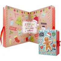 Accentra Xxl Beauty Adventskalender Gingerbread- Weihnachtskalender Für Frauen Und Kinder Im Witzigen Lebkuchen-Mann Design Mit Kosmetik Inhalt: Body Lotion, Badekugeln, Seife, Badesalz Uvw