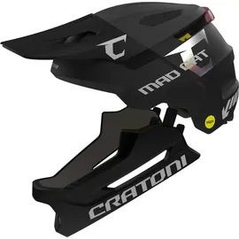CRATONI Madcat MIPS - Fahrradhelm - -M 49-56 cm lime-black matt
