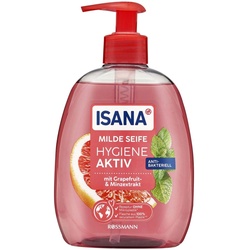 ISANA Hygiene-Aktiv Grapefruit- & Minz-Extrakt Flüssigseife 0,5 l