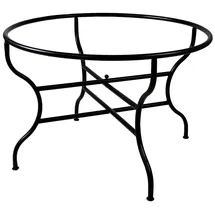 Marrakesch Orient & Mediterran Interior Mosaiktisch Gestell 120cm, 75cm hoch - Schwarz