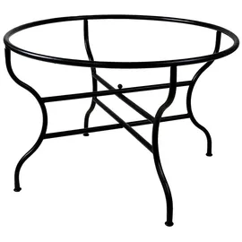 Marrakesch Orient & Mediterran Interior Mosaiktisch Gestell 120cm, 75cm hoch - Schwarz