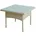 Beistelltisch 58 x 58 x 45 cm Beige