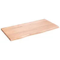VidaXL Waschtischplatte Hellbraun 80x40x2 cm Massivholz Behandelt