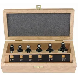 Fisch Tools Abrundfräsersatz 973CT06A03 Fräser 8 mm 6-tlg.