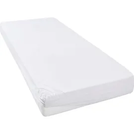 OTTO home Spannbettlaken Jersey-Elasthan 140 x 200 - 160 x 220 cm weiß