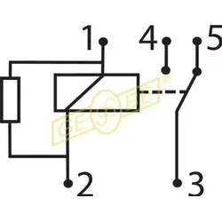 GEBE Relais, Abblendlicht Universal 12V für TOYOTA 89520-1470 9 9355 1