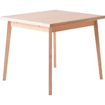 Hammel Furniture Esstisch »Basic Single, schnell innenliegende Einlegeplatten / 2 Jahre Gewährleistung - mind. 14 Tage Rückgaberecht - beige