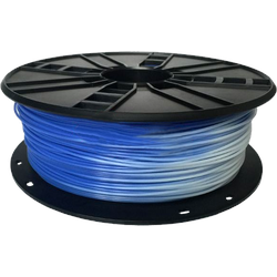 Ampertec 3D-Filament ABS Temperatur-Farbwechsel blau-weiss 1.75mm 1000g Spule