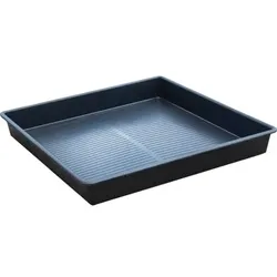 PE-Auffangwanne TT100 100 x 100 x 12cm, 99 Liter, Chemikalienbeständig