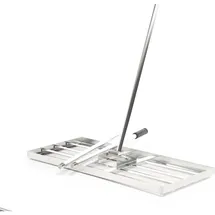 Wiltec Rasenrakel mit Stiel Größe XL