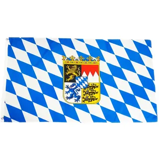 versandhandel-strauch Fahne, Flagge, Wappen Bayern, 90x150cm