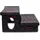 vidaXL Whirlpooltreppe Schwarz 0,65 m