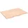 vidaXL Waschtischplatte 80x60x2 cm Massivholz Unbehandelt