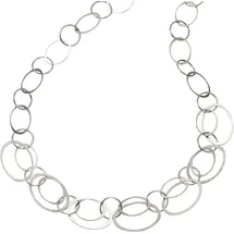 Celesta Collierkettchen CELESTA Weiß / Silber