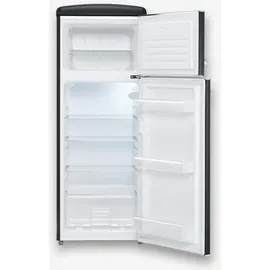 Severin RKG 8932 Retro-Kühl-Gefrierkombination (206 l, 1440 mm hoch, Schwarz)