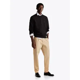 Tommy Hilfiger Essential Fleece Crew Neck Sweatshirt Schwarz L