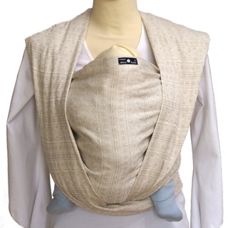 Didymos Babytragetuch, Modell Prima natur weiss, Größe 7