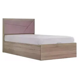 xl moebel gmbh Kinderbett Modernes Holz-Kinderbett 90 x 200 cm Holz rosa