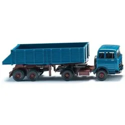 WIKING 067709 1:87 Hinterkippersattelzug (MB) - azurblau