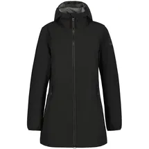 ICEPEAK Outdoorjacke ICEPEAK "Icepeak Softshell jacke Albany", Damen, Gr. 46, schwarz, Stoff, 97% Polyester, 3% Elasthan, normal, Jacken Outdoorjacke