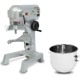 Vertes Knetmaschine silberfarben