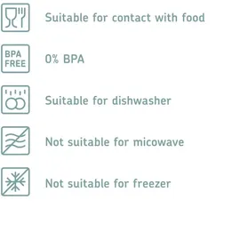 Mepal Modula grün 9-teiliges Set 1 l