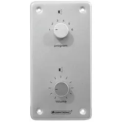 OMNITRONIC ELA-LS-Regler/Prog-Wähler10W mono sil