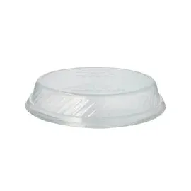 Papstar PROPAC Deckel für Mehrweg-Menüschalen transparent Ø 22,7 cm, 12 St.