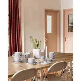 SELTMANN WEIDEN Liberty Pure Colors Kaffeeservice 18-tlg. grau