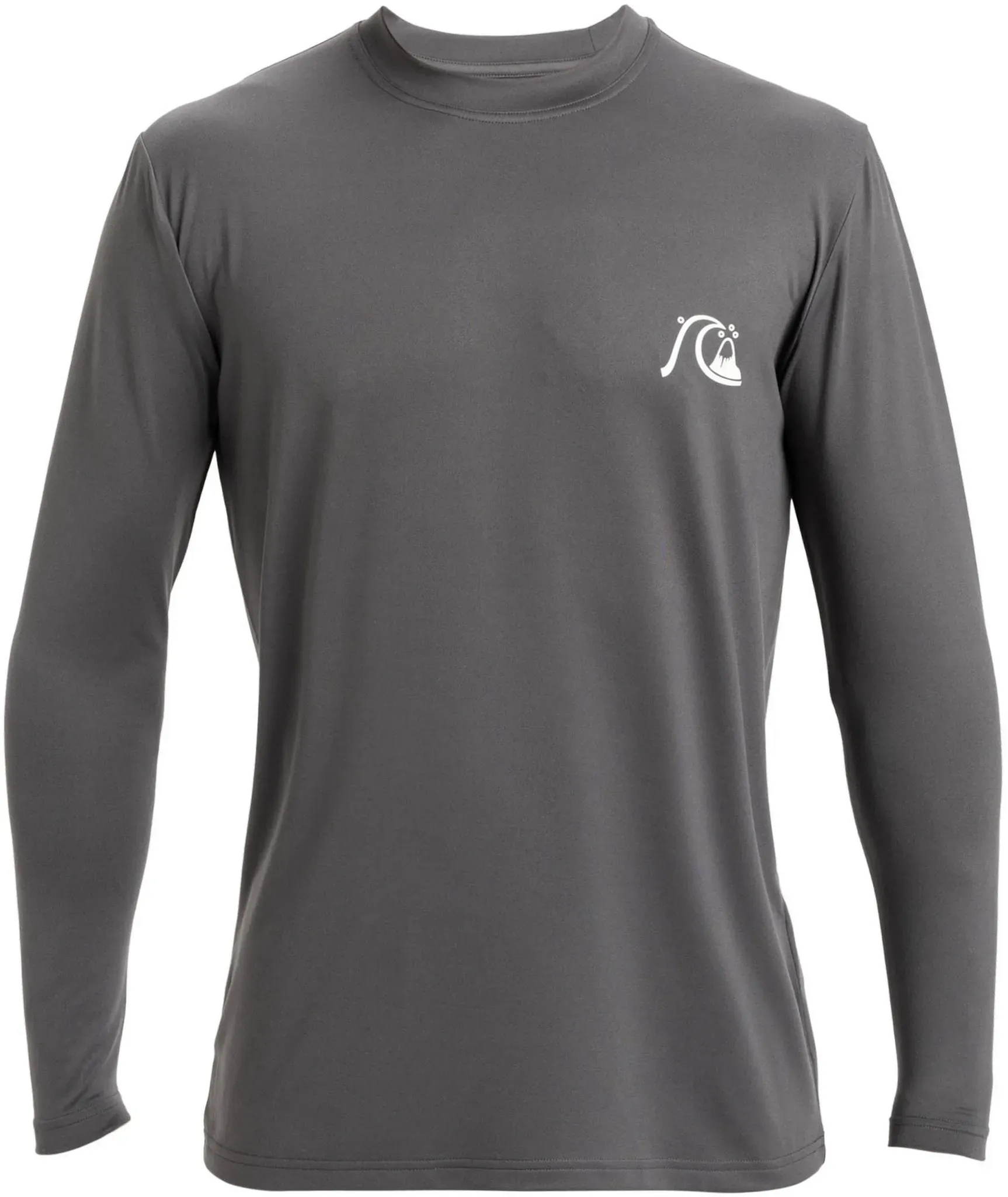 Quiksilver DNA Bubble Surf Shirt Herren in iron gate, Größe M - grau
