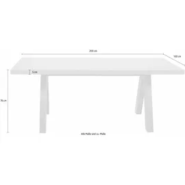 TemaHome Esstisch Breite 200 cm