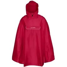 Vaude Valdipino Poncho Unisex Rot XL