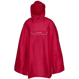 Vaude Valdipino Poncho Unisex Rot XL