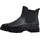 Jana Damen Stiefeletten ohne Absatz mit Reißverschluss Vegan, Schwarz (Schwarz), 40 EU - 40 EU