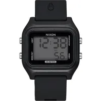 Nixon Unisex Digital Quarz Uhr mit Silikon Armband A1399-004-00
