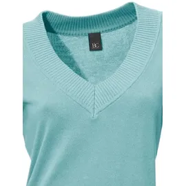 Heine V-Pullover Türkis 40