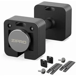 Zipro Kurzhantel Verstellbare Kurzhantel 16 kg schwarz