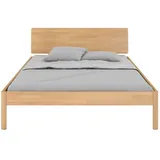 Visby Massivholzbett, Buche, Buchenholz, Echtholz,Eiche, rund, 140x200 cm, Schlafzimmer, Betten