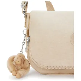 Kipling EARTHBEAT S Kleine Umhängetaschen, Sparkled Beige (Beige)