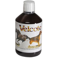 GRAU - das Original - Velcote, kaltgepresstes Öl mit wichtigen Omega 3 - und Omega -6 Fettsäuren zur Unterstützung des Fellwechsels 1er Pack (1 x 250 ml), Ergänzungsfuttermittel für Hunde & Katzen