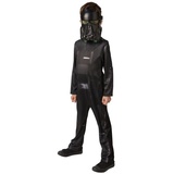 Rubies Star Wars Death Trooper Basic Kostüm für Kinder Kindergröße: 164 - Schwarz