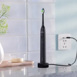 Philips Sonicare 4100 Series HX3683/54 Schwarz + Reiseetui