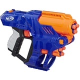 NERF Hasbro E6170EU4 Elite Shellstrike DS-6 Blaster - feuert 3 Darts aus Hülsen ab - enthält 2 Hülsen und 6 Elite Darts