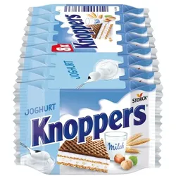 Knoppers 8er-Pack Waffelschnitte »Knoppers Joghurt« 200g
